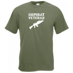 Combat Veteran férfi rövid ujjú póló