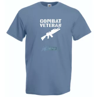Combat Veteran férfi rövid ujjú póló