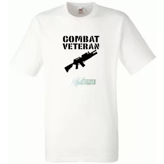 Combat Veteran férfi rövid ujjú póló