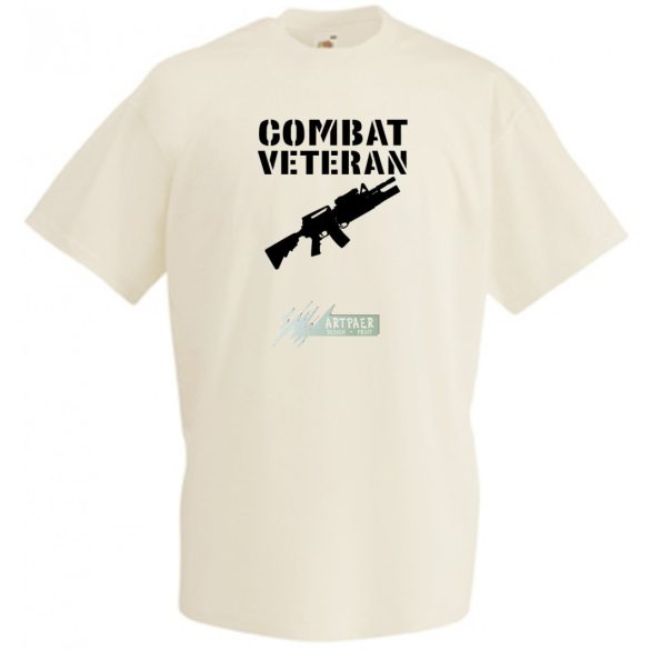 Combat Veteran férfi rövid ujjú póló