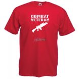 Combat Veteran férfi rövid ujjú póló