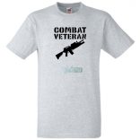 Combat Veteran férfi rövid ujjú póló