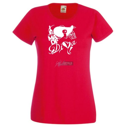 Delta Sigma Theta Diva női rövid ujjú póló