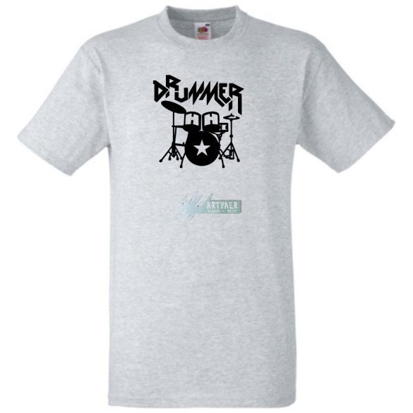 Drummer férfi rövid ujjú póló
