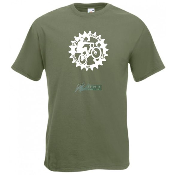 Mountainbike férfi rövid ujjú póló