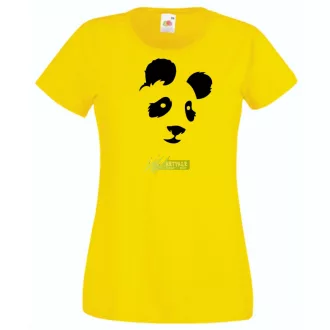 Panda face női rövid ujjú póló