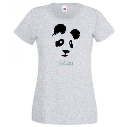 Panda face női rövid ujjú póló