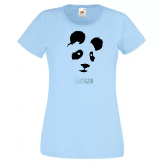 Panda face női rövid ujjú póló