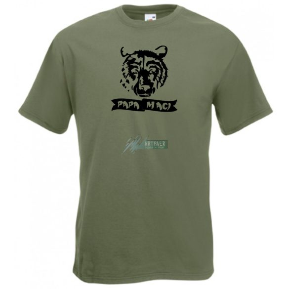 Papa Maci férfi rövid ujjú póló