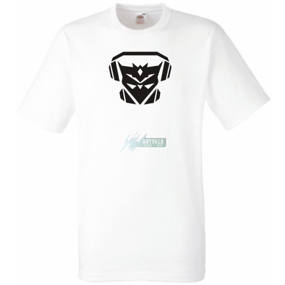 DJ Robotfej férfi rövid ujjú póló