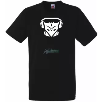 DJ Robotfej férfi rövid ujjú póló