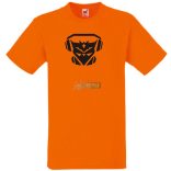 DJ Robotfej férfi rövid ujjú póló