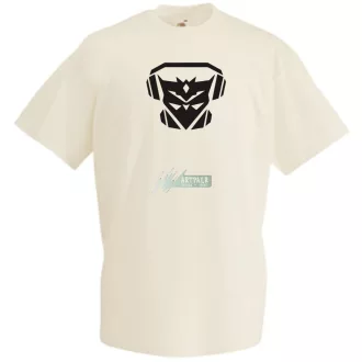 DJ Robotfej férfi rövid ujjú póló