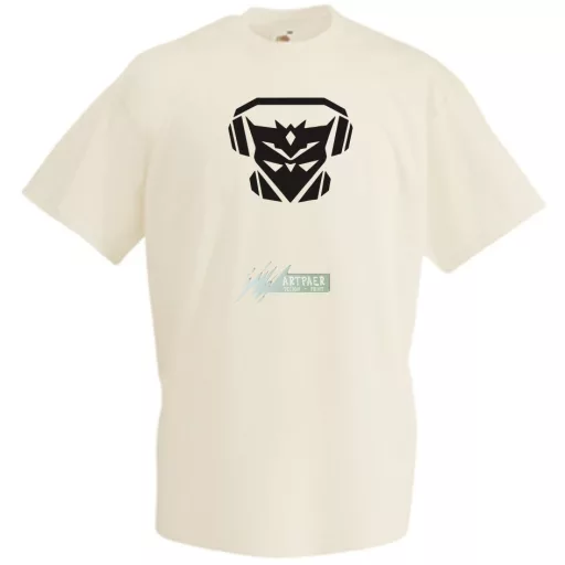 DJ Robotfej férfi rövid ujjú póló