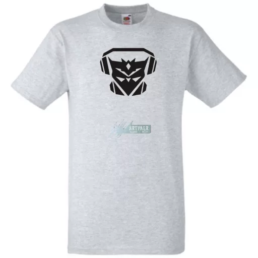 DJ Robotfej férfi rövid ujjú póló
