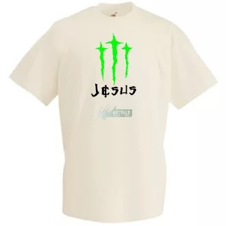 Unleash His Glory - Jesus férfi rövid ujjú póló