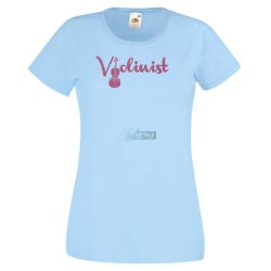 Violinist női rövid ujjú póló