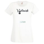 Violinist női rövid ujjú póló