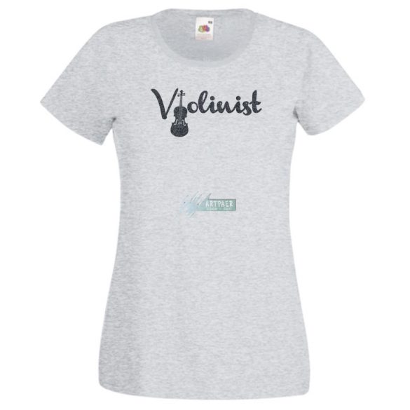 Violinist női rövid ujjú póló