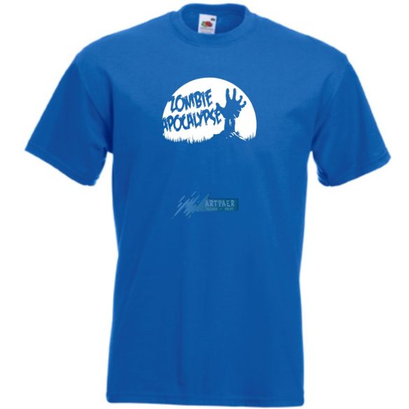 Zombie Apocalypse férfi rövid ujjú póló