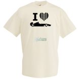 I Love Formula 1 férfi rövid ujjú póló
