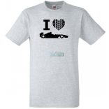 I Love Formula 1 férfi rövid ujjú póló