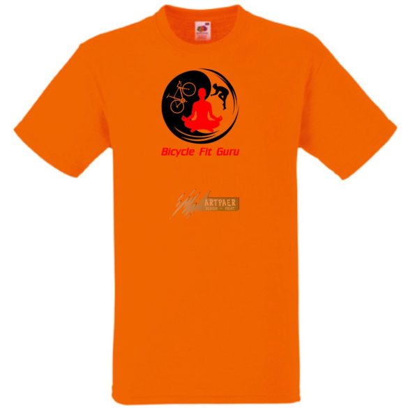 Bicycle Fit Guru férfi rövid ujjú póló