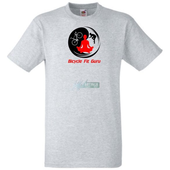 Bicycle Fit Guru férfi rövid ujjú póló