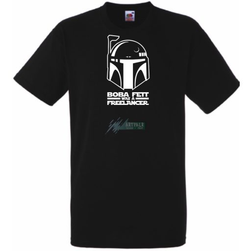 Boba Fett Was A Freelancer férfi rövid ujjú póló