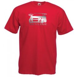   Autó fan Nissan Skyline GT-R minima férfi rövid ujjú póló