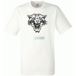 Dühös tigris férfi rövid ujjú póló