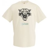 Dühös tigris férfi rövid ujjú póló