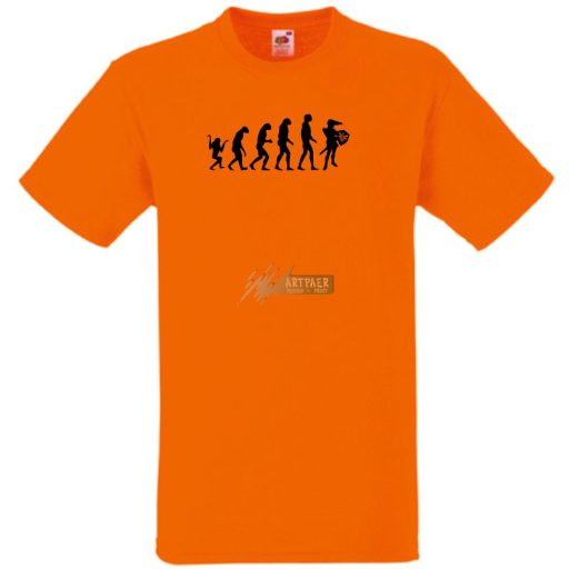 Evolution of Zelda styled -A férfi rövid ujjú póló