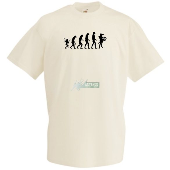 Evolution of Zelda styled -A férfi rövid ujjú póló