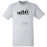 Evolution of Zelda styled -B férfi rövid ujjú póló