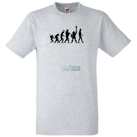Evolution of Zelda styled -B férfi rövid ujjú póló