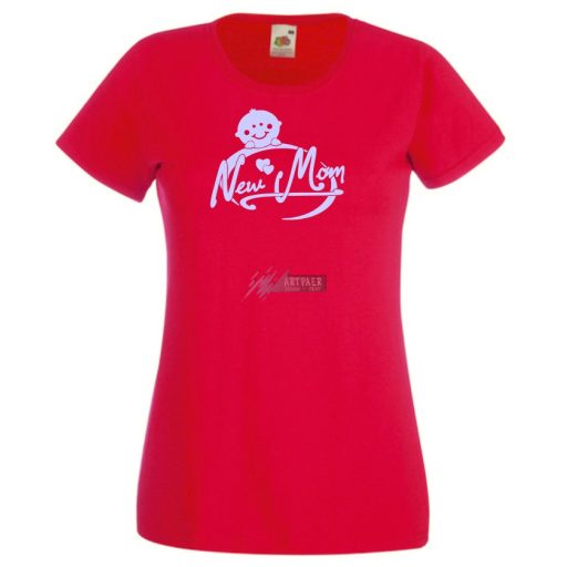 Új Anya női rövid ujjú póló