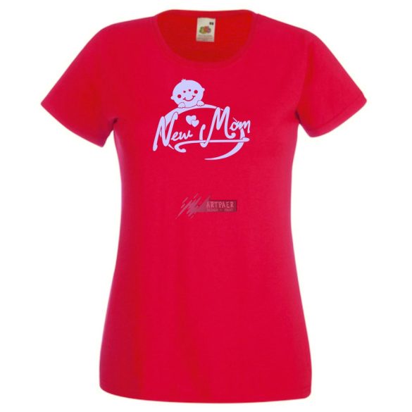 Új Anya női rövid ujjú póló