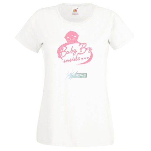 Baby Baby Boy Inside női rövid ujjú póló