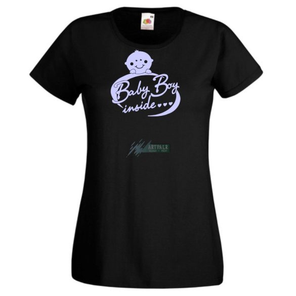 Baby Baby Boy Inside női rövid ujjú póló