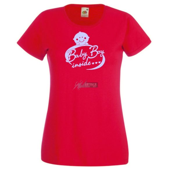 Baby Baby Boy Inside női rövid ujjú póló