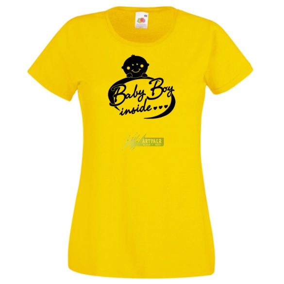 Baby Baby Boy Inside női rövid ujjú póló