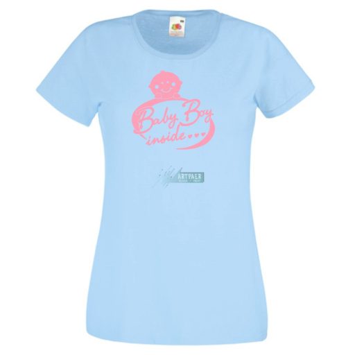 Baby Baby Boy Inside női rövid ujjú póló