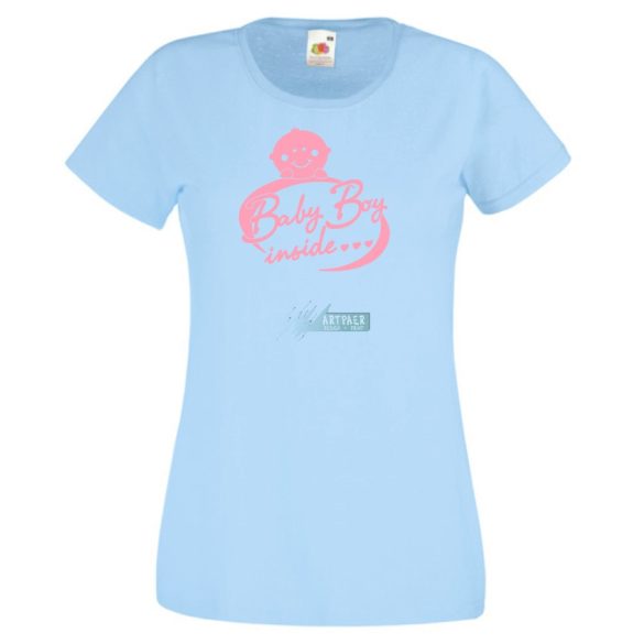 Baby Baby Boy Inside női rövid ujjú póló