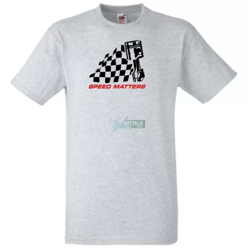 A sebesség ügyében férfi rövid ujjú póló