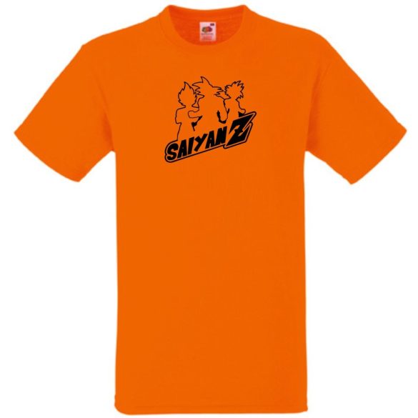 Anime SaiyanZ férfi rövid ujjú póló
