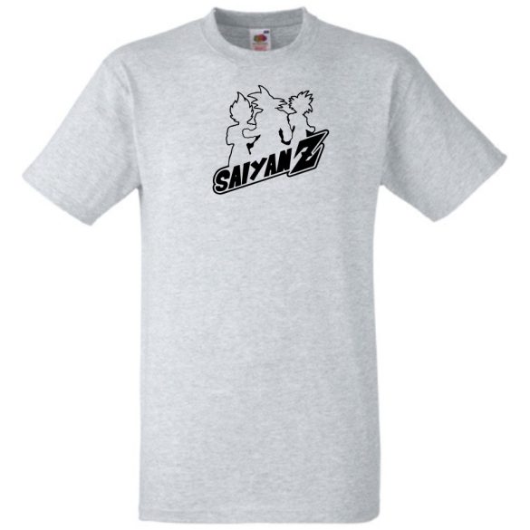 Anime SaiyanZ férfi rövid ujjú póló