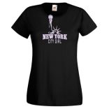 New York City Girl női rövid ujjú póló