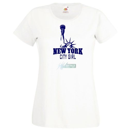 New York City Girl női rövid ujjú póló