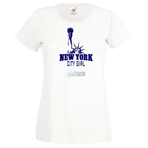 New York City Girl női rövid ujjú póló
